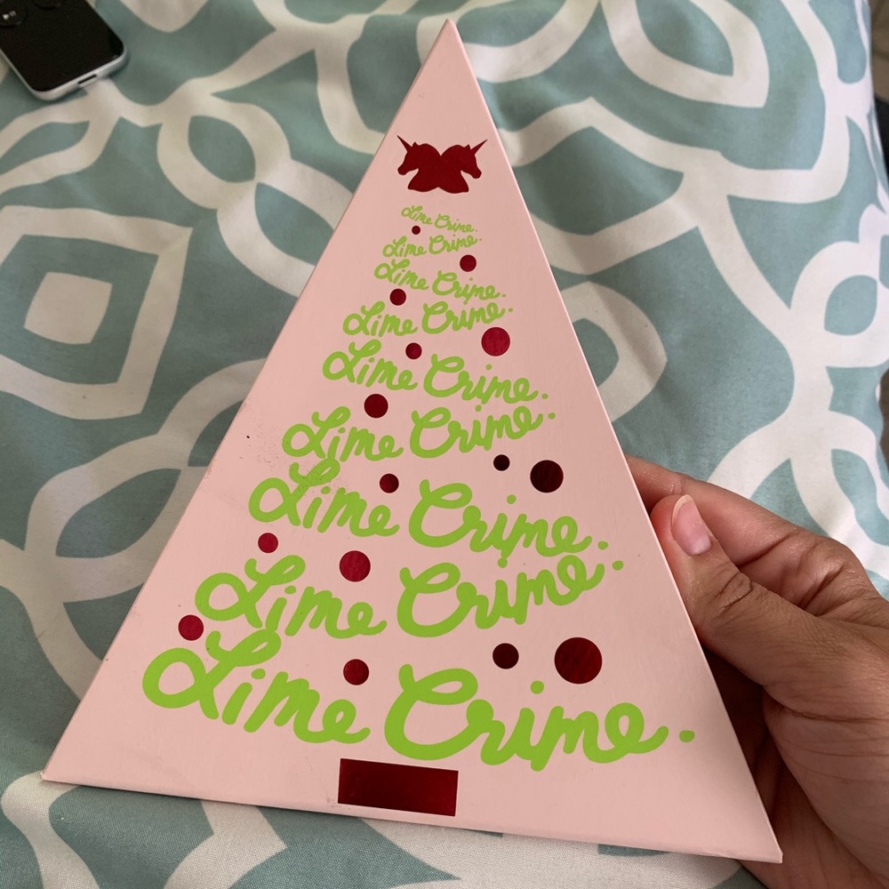 Lime Crime Holiday Lights eye palette
